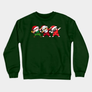 Dabbing Friends  - Merry Dab-mas Crewneck Sweatshirt